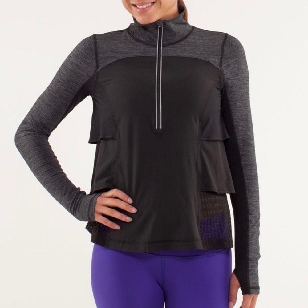Lululemon Sun Runner Hydrid Woman’s Pullover size 4💕